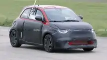 Fotos espía del Abarth 500 EV 2023