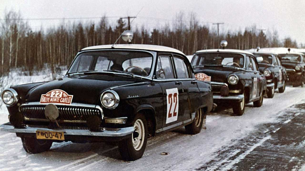 ГАЗ-21 на Ралли Монте-Карло, 1964 год