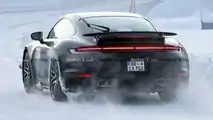 New Porsche 911 Turbo Spy Shots