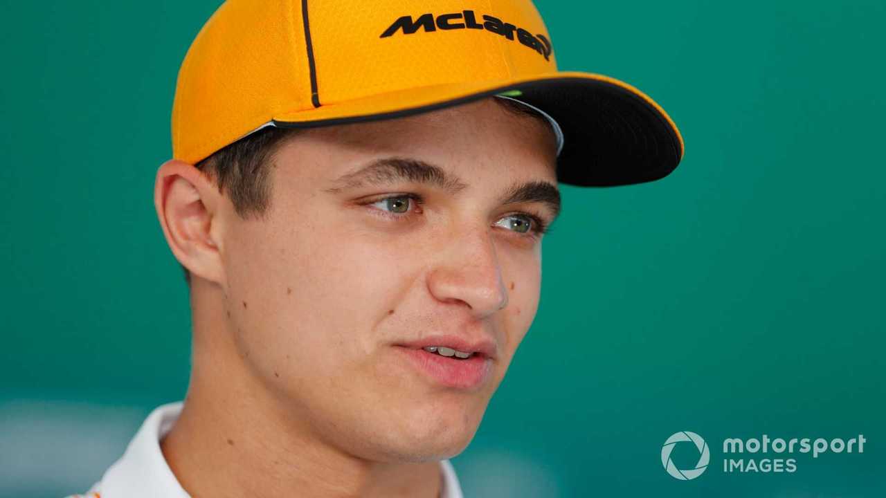 Lando Norris at Qatar GP 2021