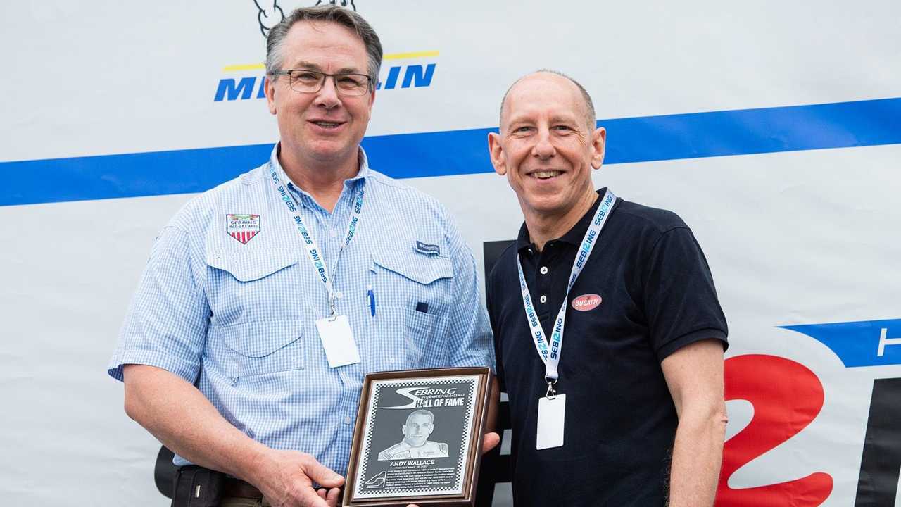 Andy Wallance inducted into the Sebring Hall of Fame