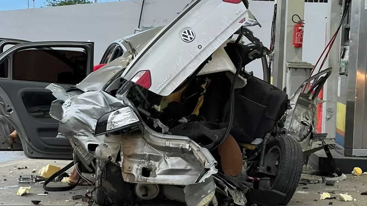 Explosão de GNV VW Voyage
