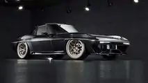 Corvettes C2 with Lamborghini engine by American Legends Builds