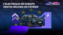 Motor1 Numbers ventes électrique en février 2022
