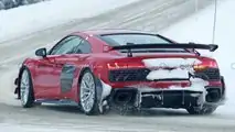 Audi R8 RWD, fotos espía