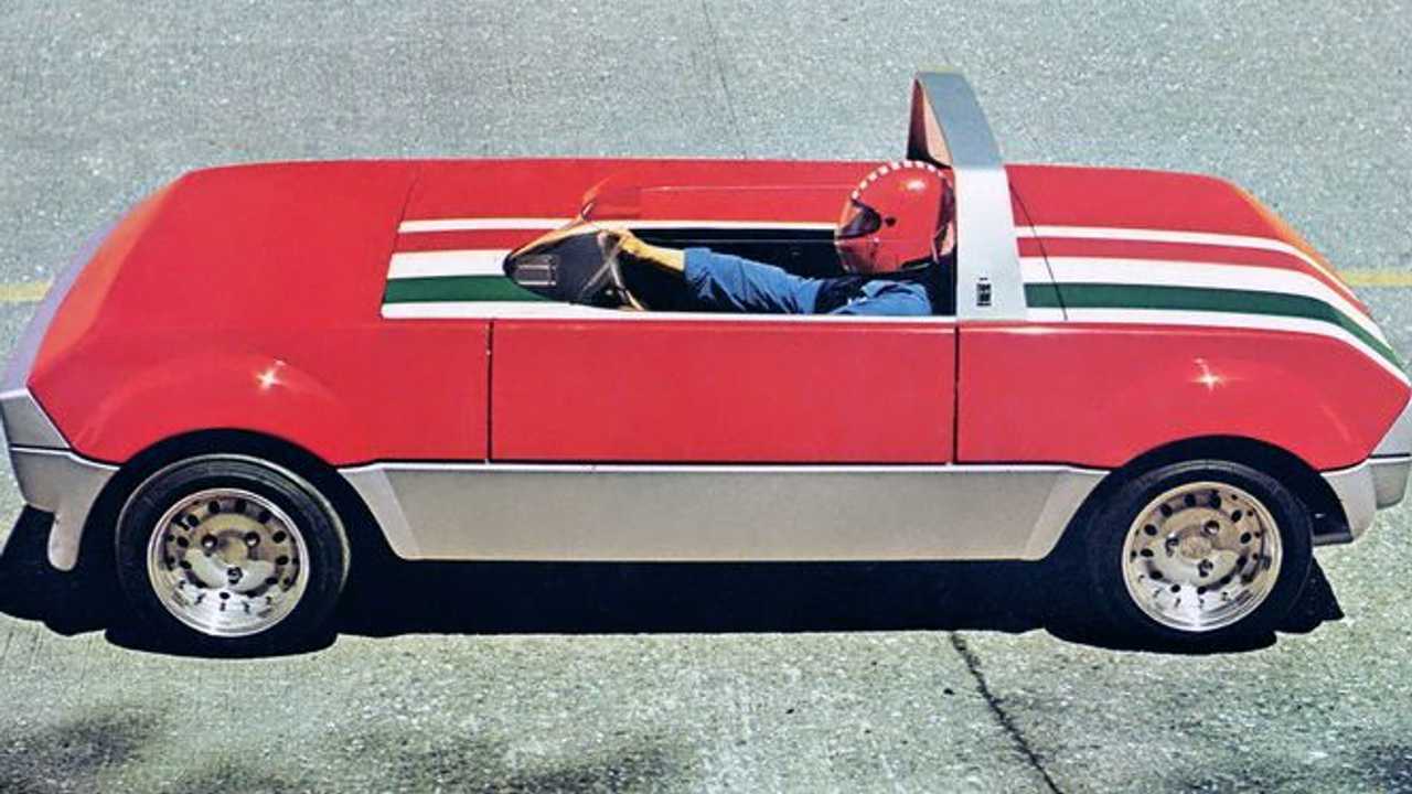 La Peugeot 104 Peugette con un solo sedile