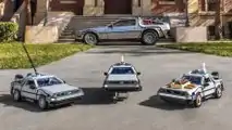Ritorno al futuro DeLorean Lego Group con una vera auto
