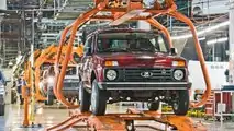 Lada Niva Legend sur convoyeur Avtovase