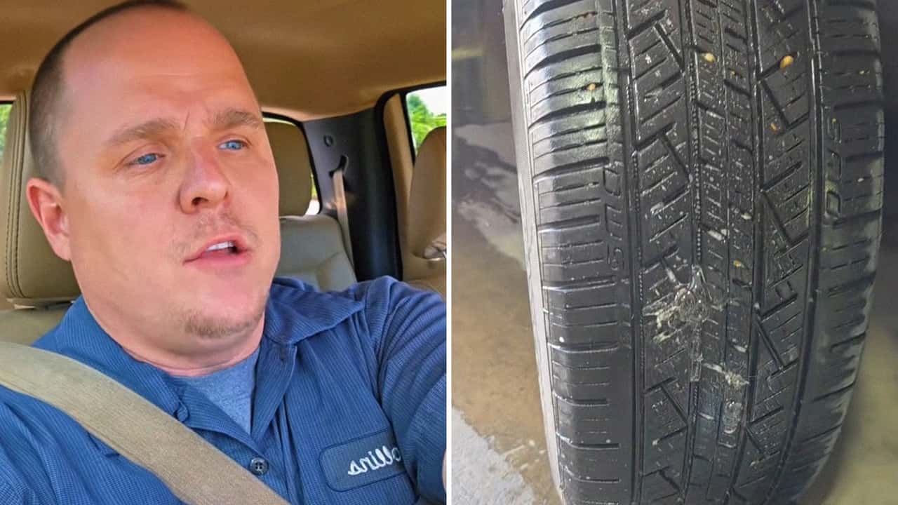 Strange Tire Object