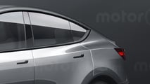 La Tesla più economica, il render di Motor1.com