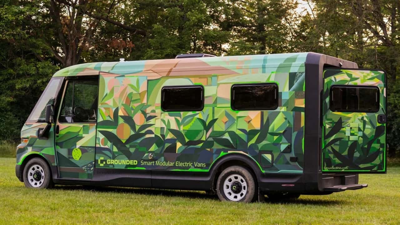 Grounded G3 electric camper van