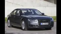 Gelifteter Audi A8: Licht-Gestalt