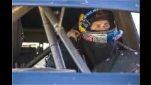 Ein 115-Meter-Satz mit einem Truck