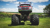 11-seat Chevy Silverado monster truck