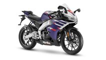 2021 Aprilia RS 125 - Blue - Right Side Angle View