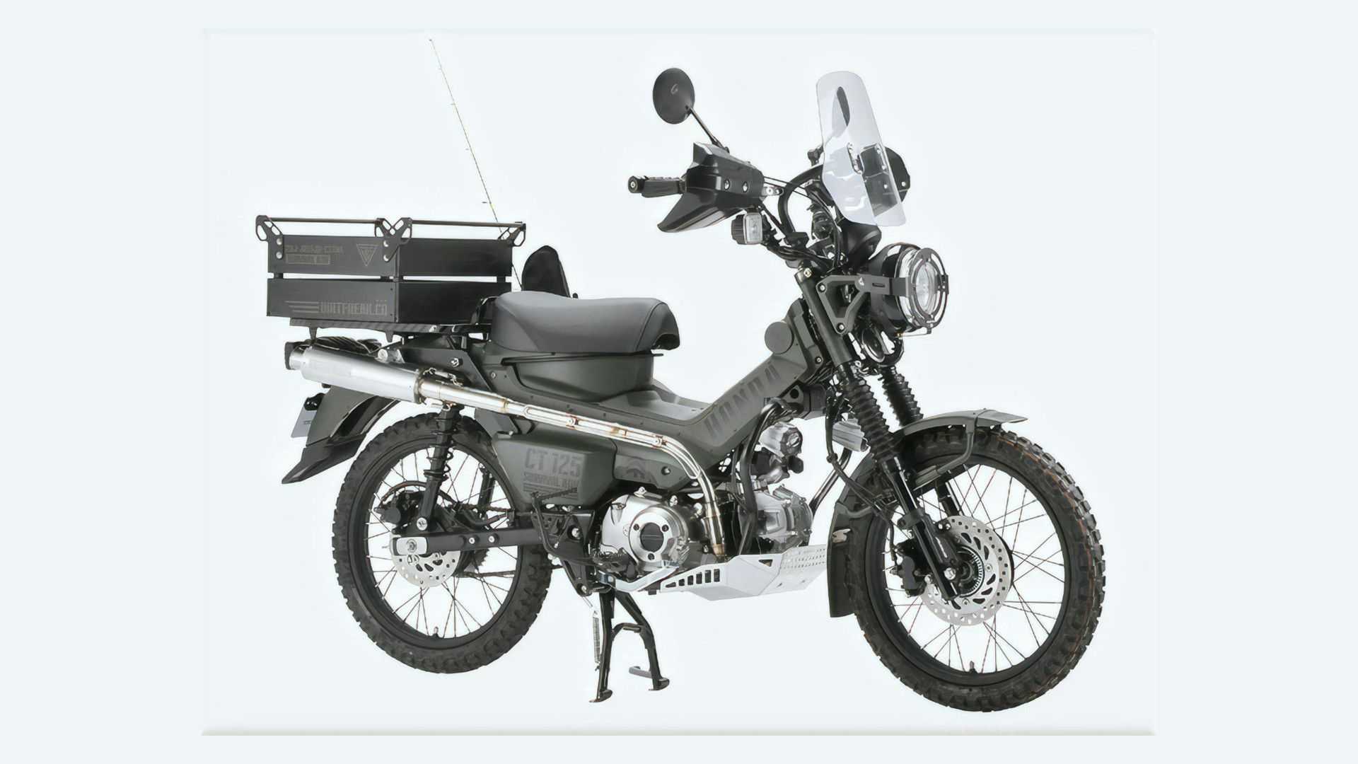 Dirtfreak Honda CT125 Survival ADV Custom Declares Adventure Time