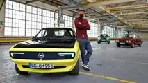Opel Manta GSe ElektroMod: First seat rehearsal
