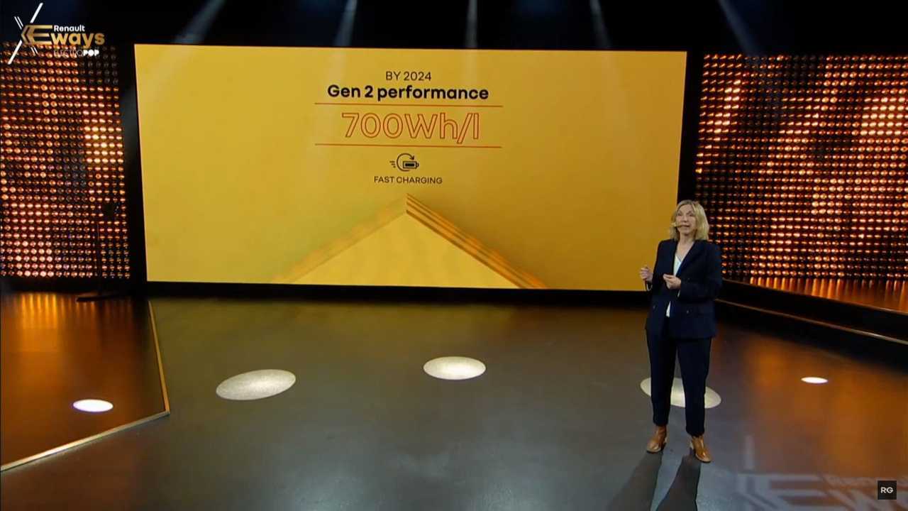 Renault eWays (Batterie): Die Performance-Zellen der zweiten Generation sollen eine volumetrische Energiedichte von 700 Wattstunden pro Liter bieten