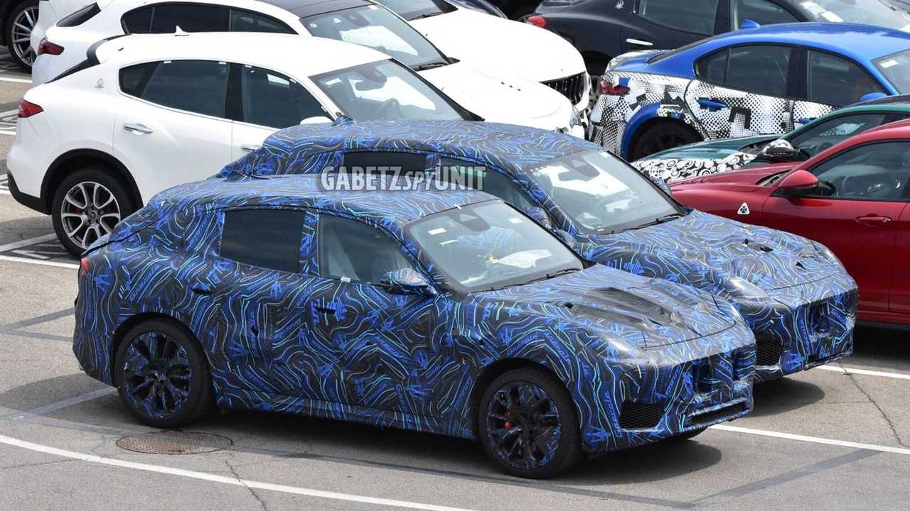 Maserati Grecale Prototipleri Profil