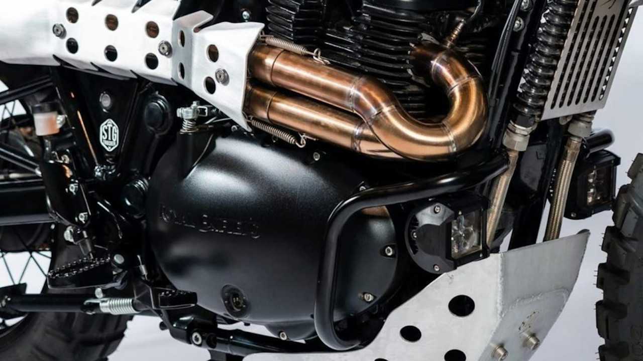 This Custom Royal Enfield 650 Scrambler Is Ready To Hit The Trails