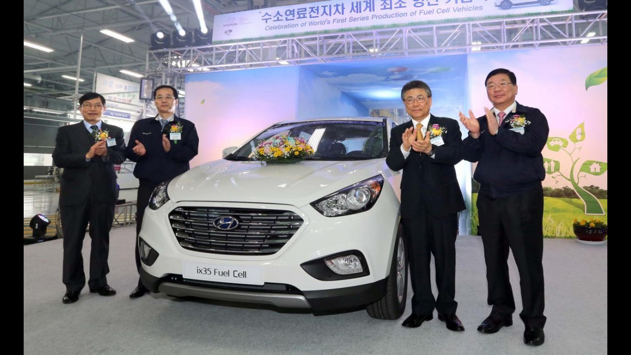 Hyundai inicia produção do ix35 Fuel Cell na Coreia do Sul