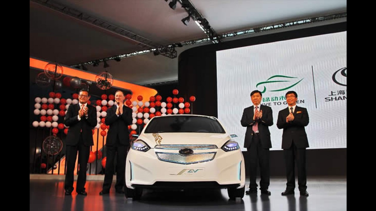 Protótipo elétrico: Chevrolet Sail EV é apresentado na China