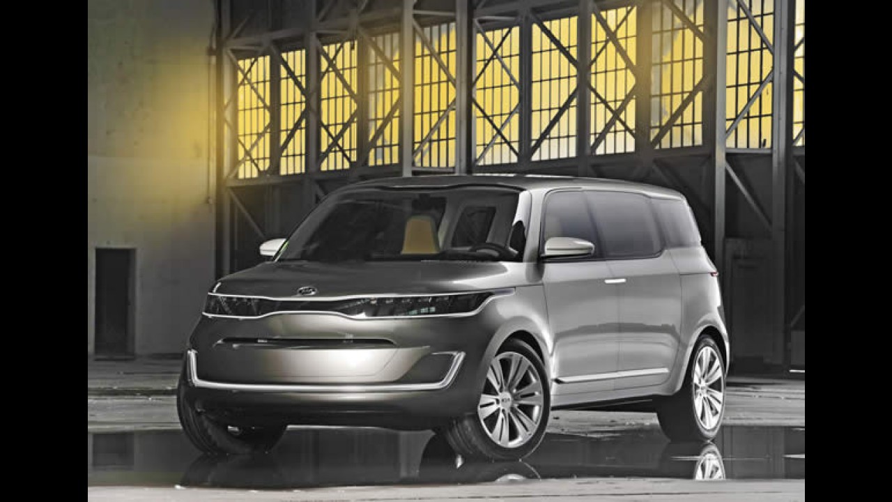 Detroit: Kia apresenta conceito KV7 - Motor 2.0 Turbo tem 285 cv!