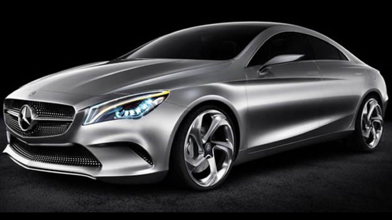 Mercedes Concept Style Coupé tem imagens oficiais divulgadas