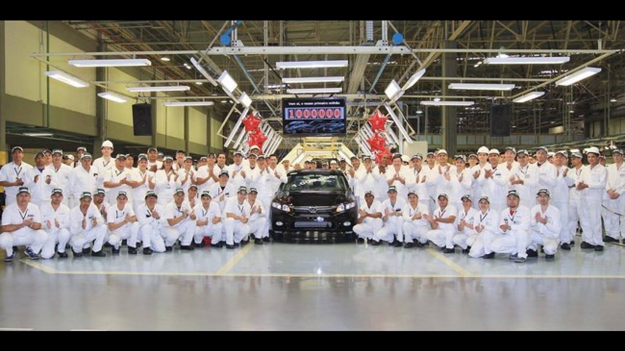 Honda atinge 1 milhão de unidades produzidas no Brasil
