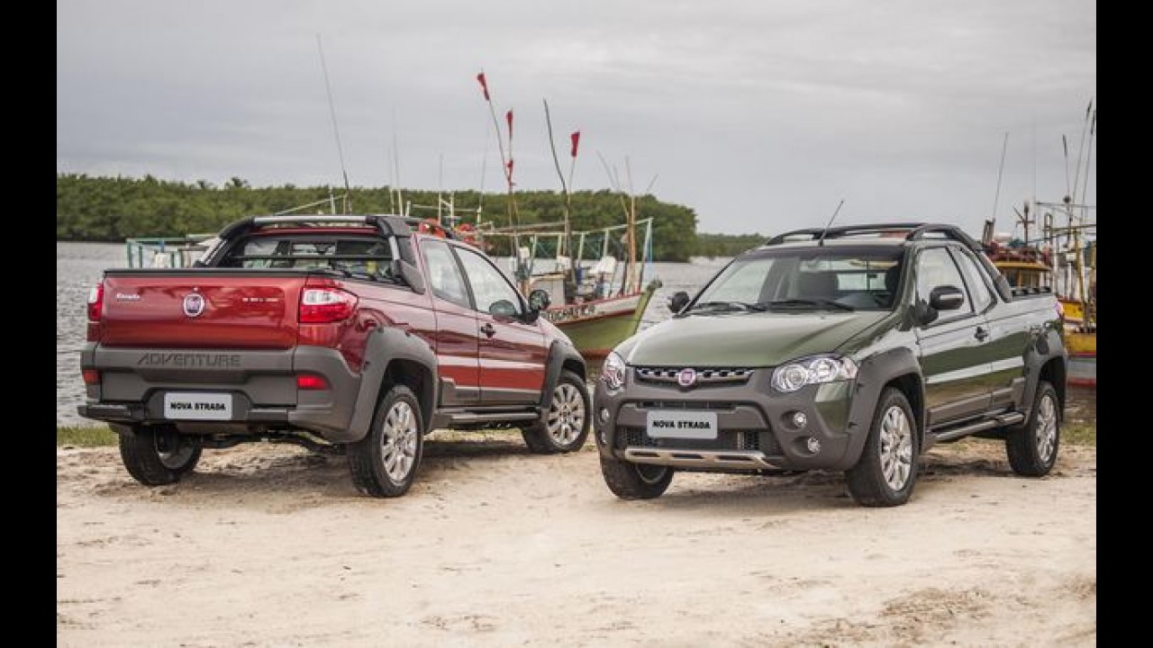 Fiat lança Strada 2015 e comemora 1 milhão de unidades vendidas no Brasil