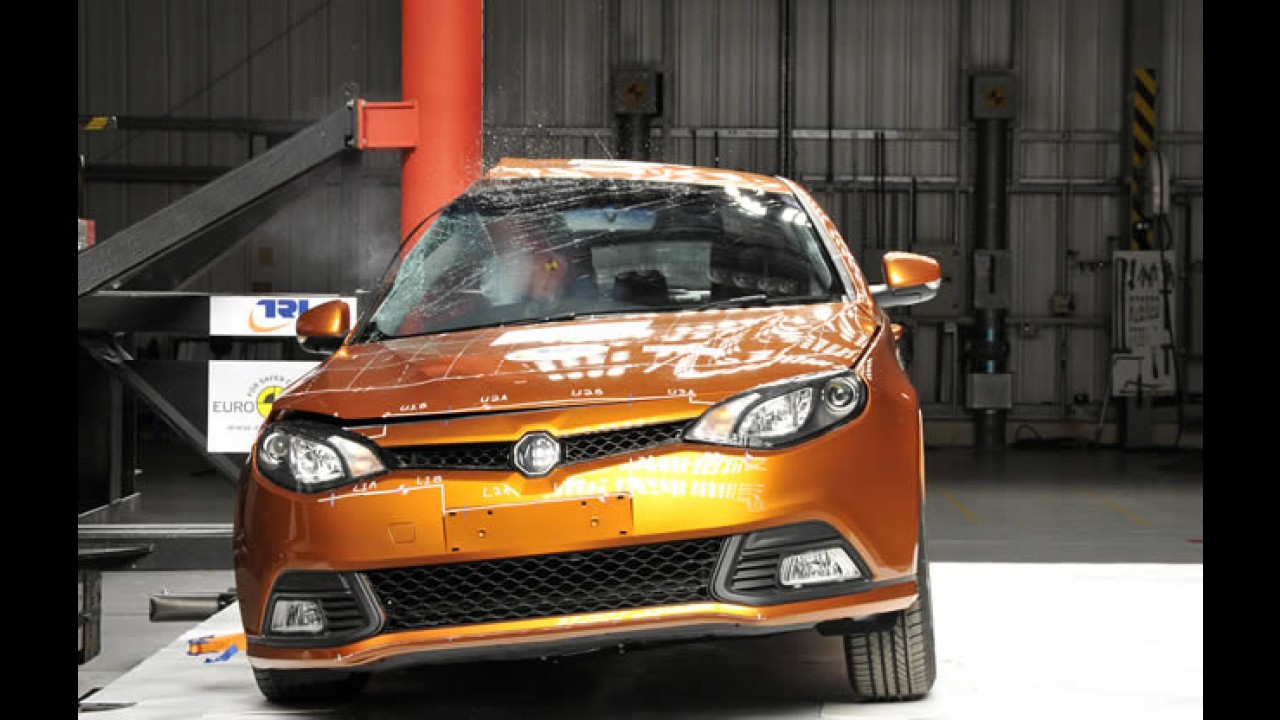 Mais seguros: Veículos chineses recebem quatro estrelas nos testes da EuroNCAP