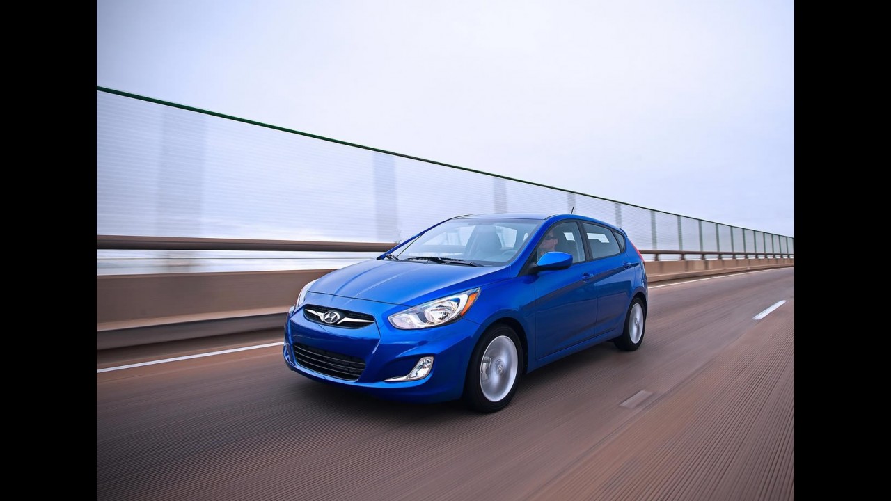 Hyundai divulga imagens e detalhes Accent 2012 para os EUA - Preços começam em US$ 12.445