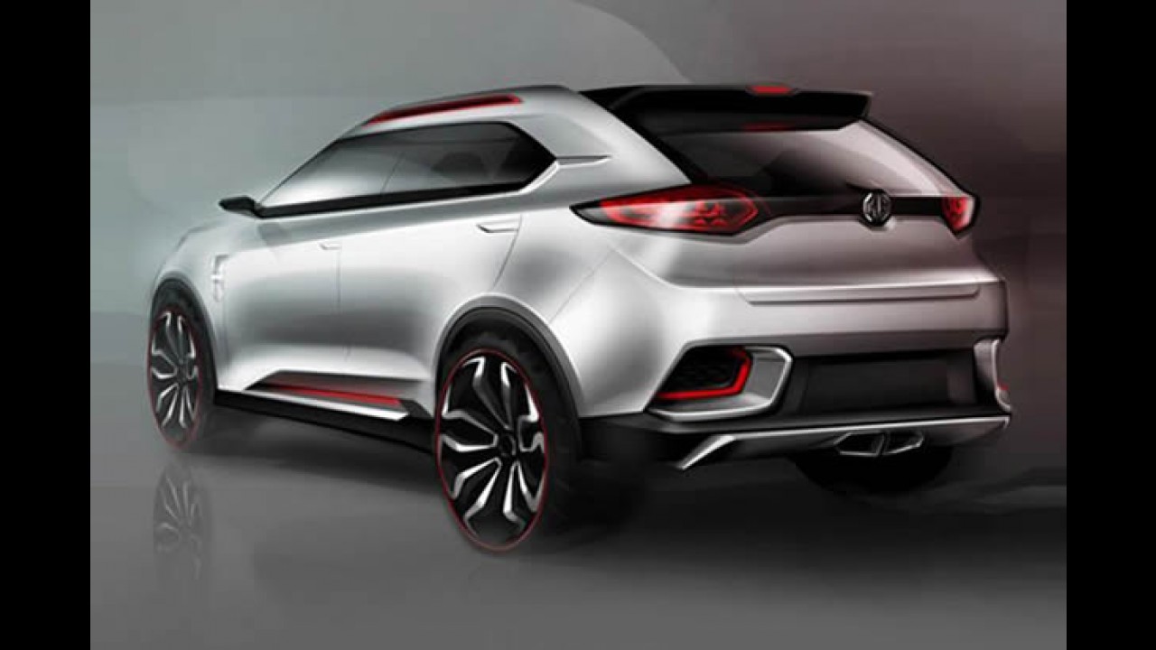 Crossover: MG mostrará CS Concept no Salão de Xangai