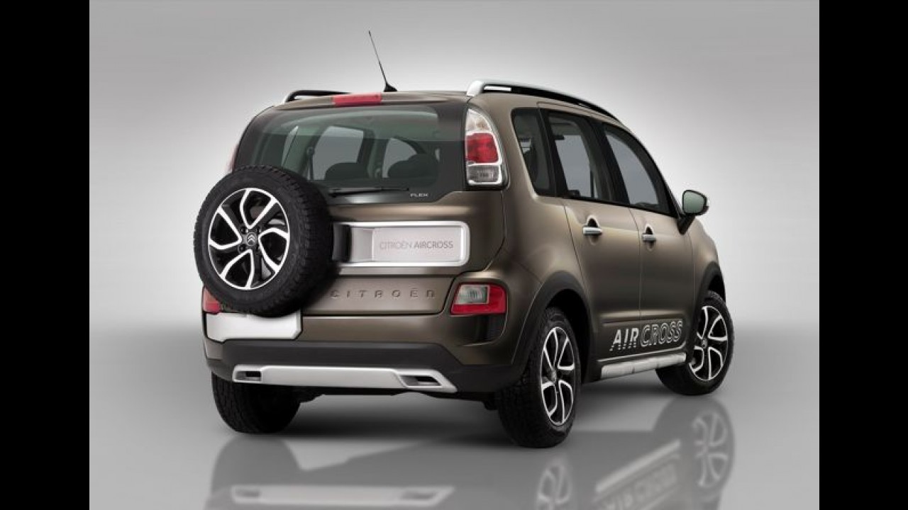 Citroën revela o novo AirCross pelo Twitter - Modelo faz estréia mundial no Brasil