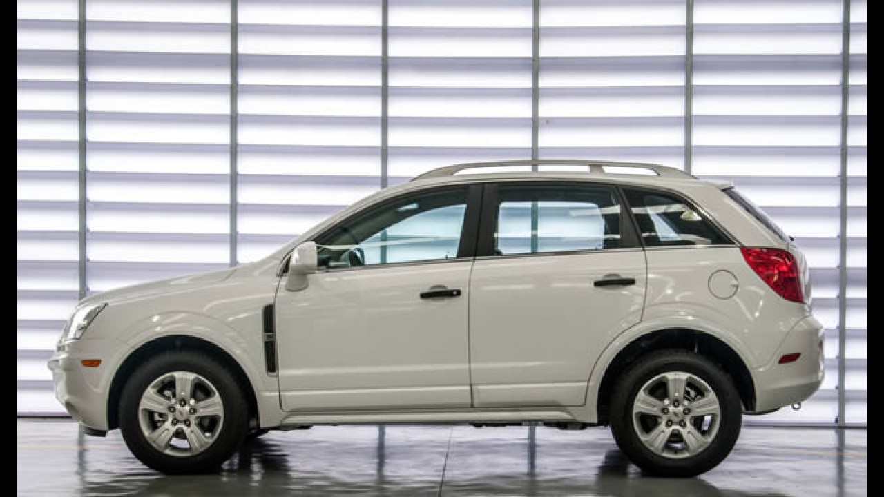 Chevrolet Captiva 2014 chega somente com motor 2.4 por R$ 98.990