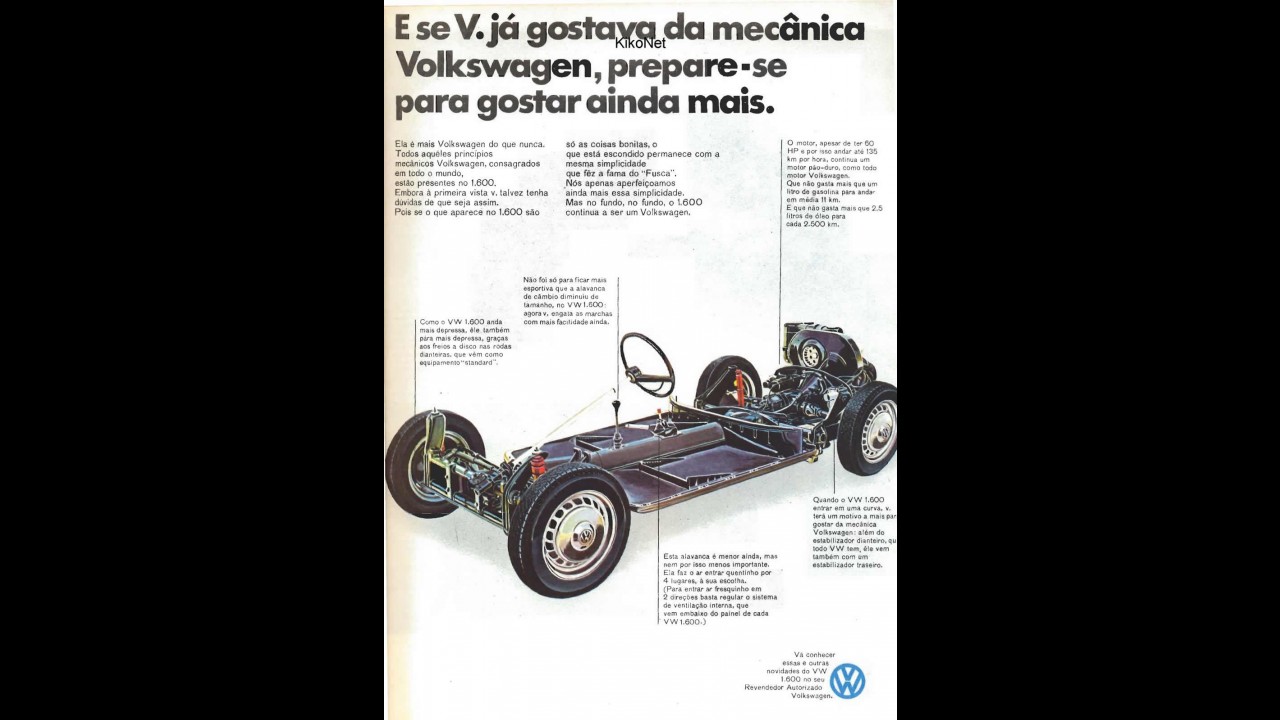 Carros para sempre: Volkswagen 1.600, o “Zé do Caixão”