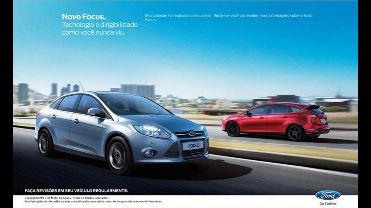 Ford vai priorizar versão sedã do novo Focus no Brasil