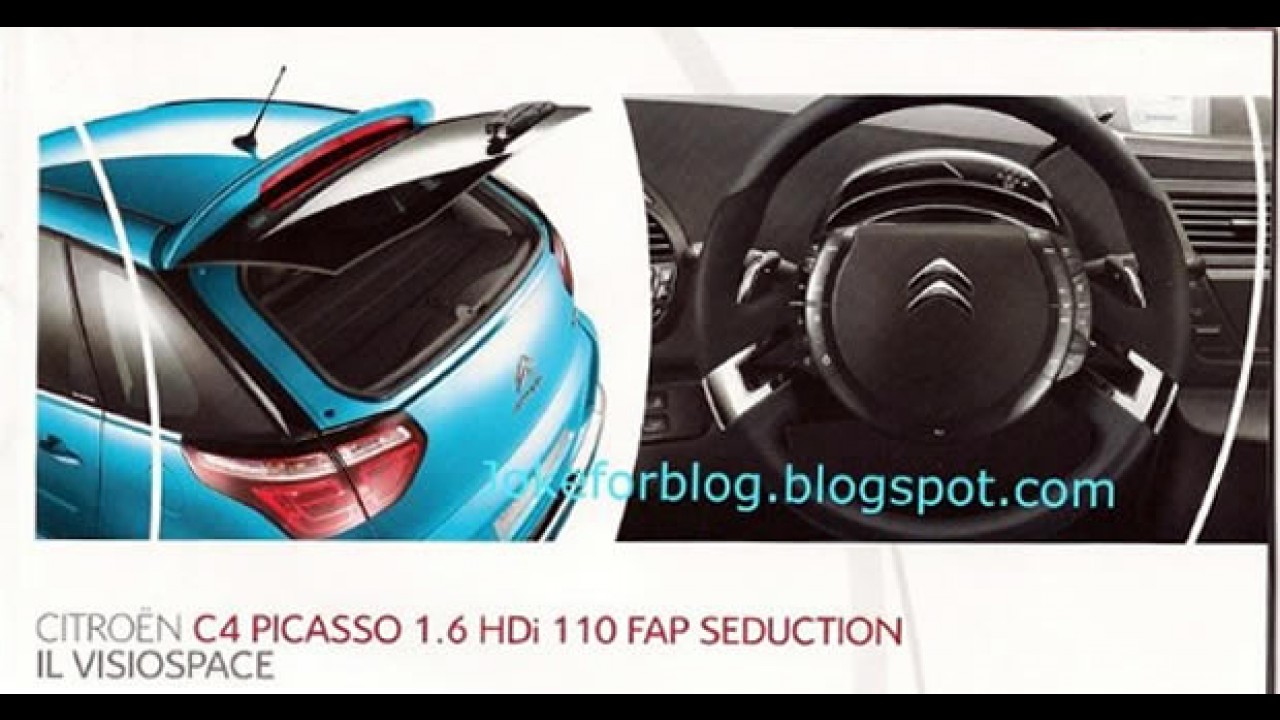 Facelift do Citroën C4 Picasso vaza na internet