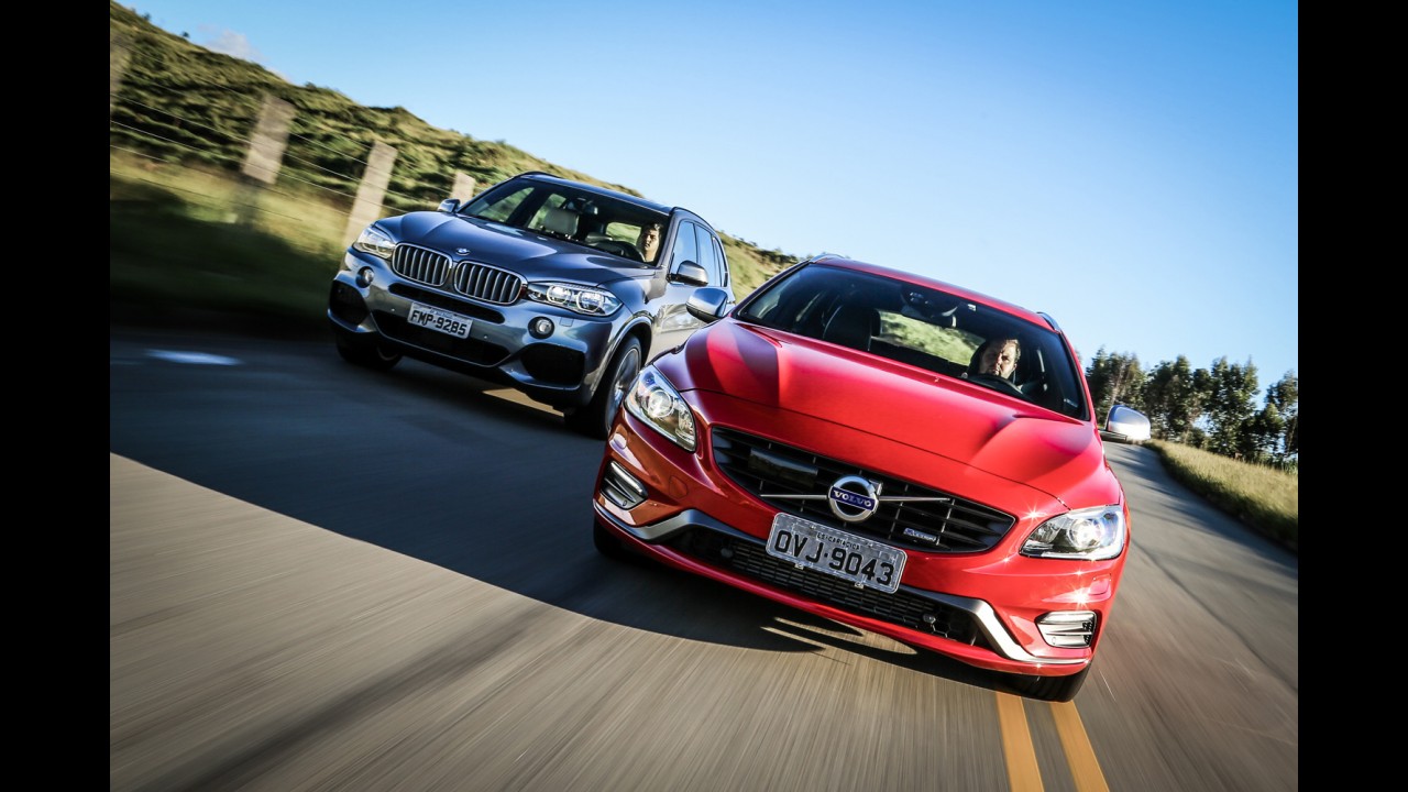 Teste CARPLACE: BMW X5 e Volvo V60 T6 - por que os SUVs estão matando as peruas?