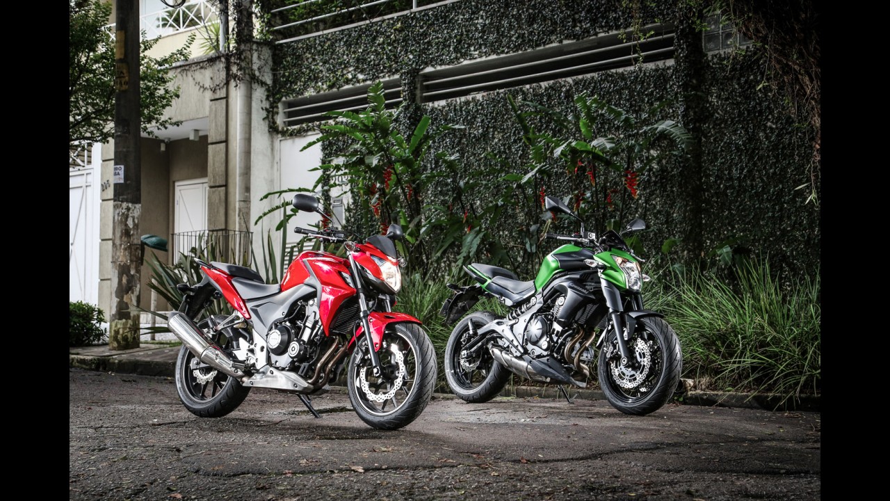 Avaliação: Honda CB 500F e Kawasaki ER-6n travam combate das médio-ligeiras