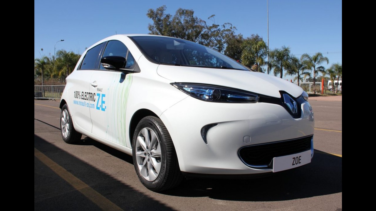 Renault Zoe entra para a frota de veículos elétricos da Itaipu