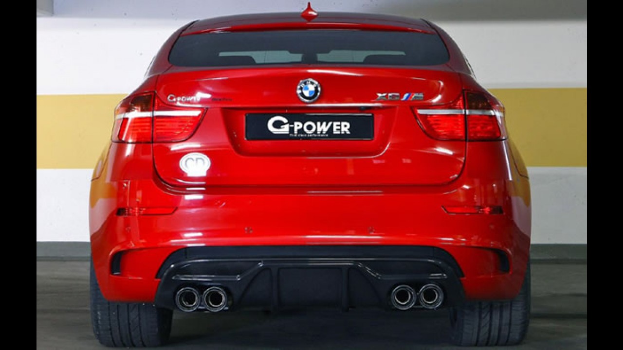 BMW X6 M ganha kit de upgrade da G-Power e atinge 725 cv de potência