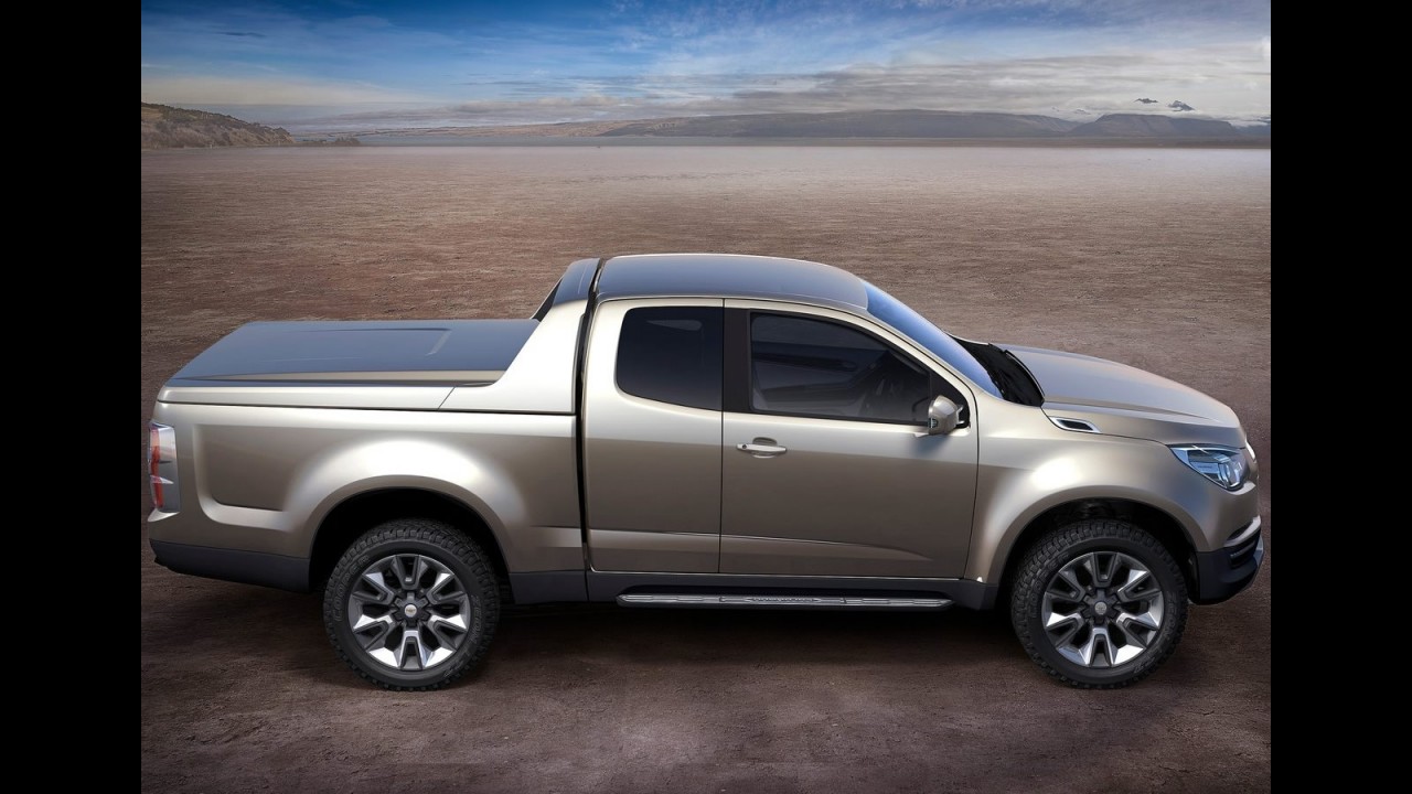 É a cara da Nova S10: Chevrolet revela a Colorado Concept 2011