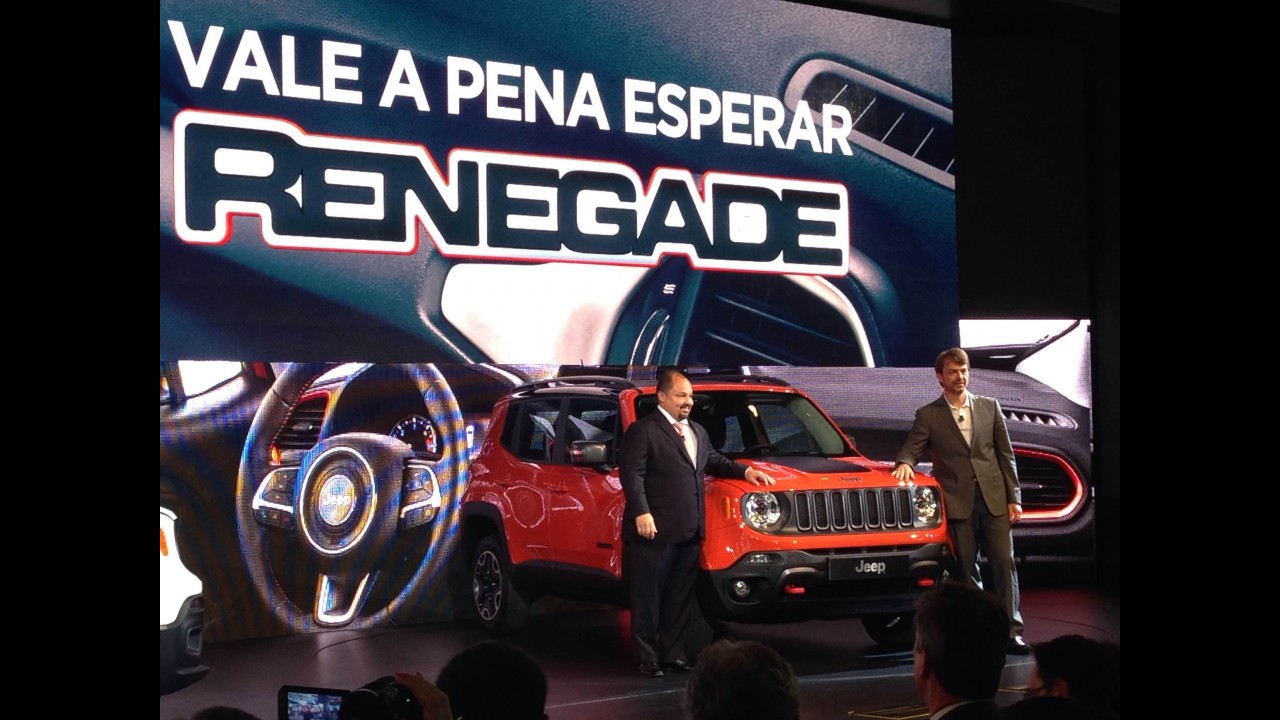 Salão SP: Jeep Renegade nacional terá volume para bater o EcoSport