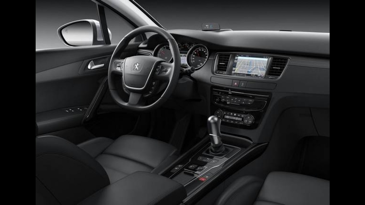 Peugeot 508 2015 ganha novo visual - veja galeria