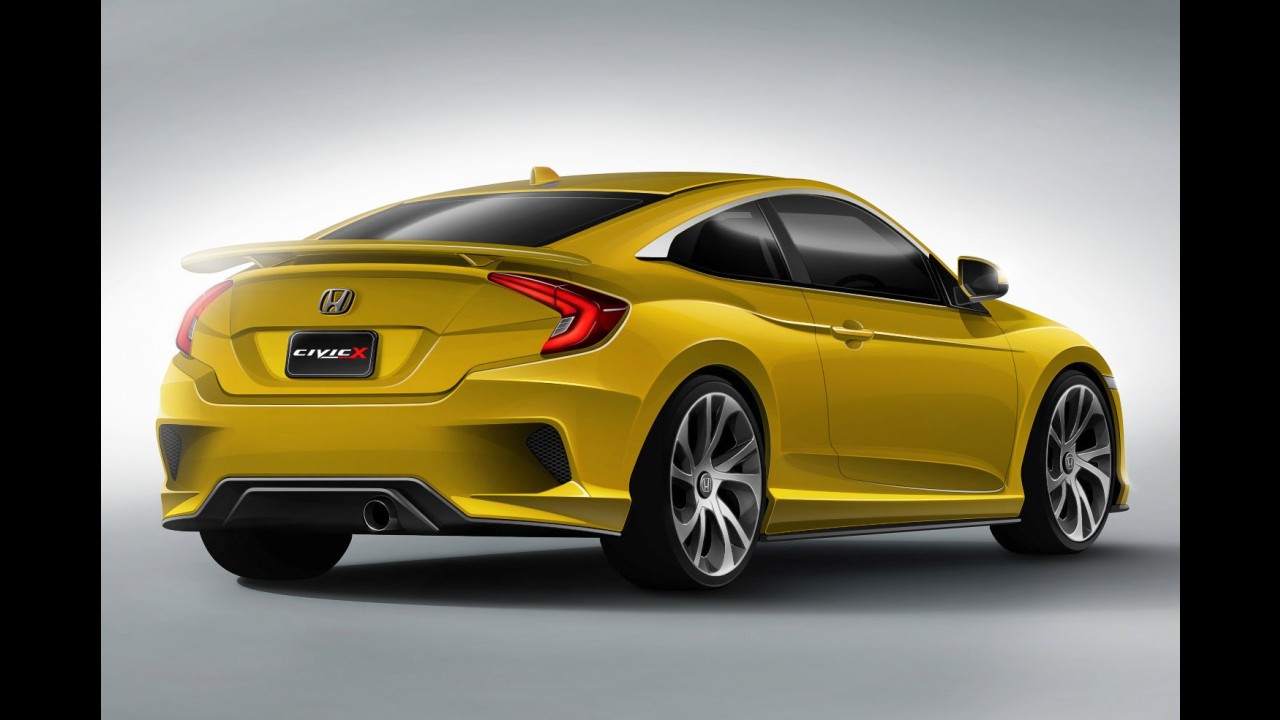 Este é o novo Honda Civic coupé que vai suceder o Si em 2016
