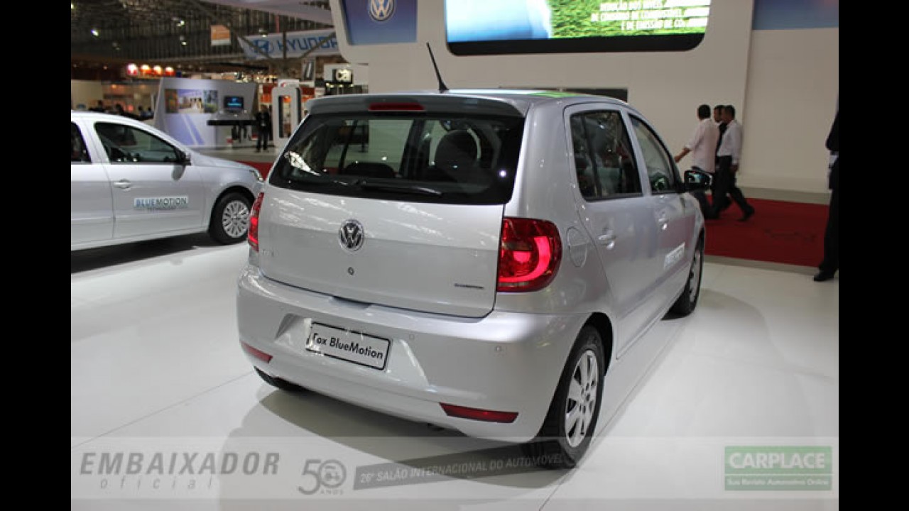 Salão do Automóvel: Volkswagen apresenta Fox e Gol Bluemotion