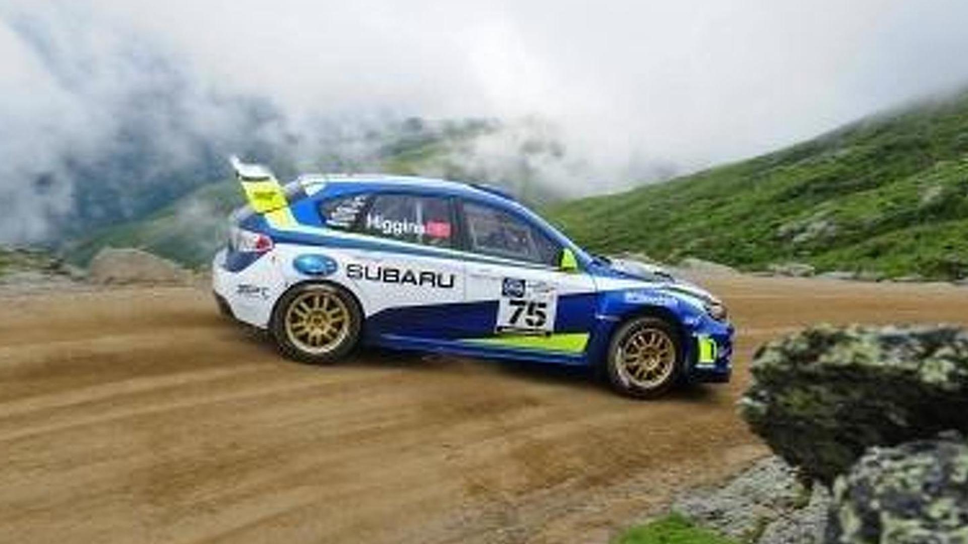 Subaru Rally Team Usa S David Higgins Breaks Mt Washington Record Video