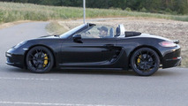 2016 Porsche Boxster facelift spy photo