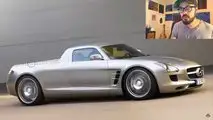 Mercedes SLS AMG Ute Redesign